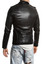 Men Raven Black Biker Leather Jacket Men Raven Black Biker Leather Jacket