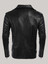 Men Motorcycle Black Leather Jacket