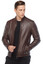 Plain Brown Leather Fashion Biker Jacket Plain Brown Leather Fashion Biker Jacket