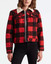 Tokyo Money Heist Plaid Sherpa Jacket Tokyo Money Heist Plaid Sherpa Jacket