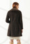 Women's Dark Brown Shearling Leather Coat Women's Dark Brown Shearling Leather Coat
