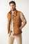 Men's Casual Tan Suede Leather Vest Men's Casual Tan Suede Leather Vest