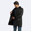 Men's Authentic Black Shearling Leather Coat