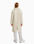 Women's Off White Wool Long Coat