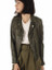 Olive Green Biker Jacket For Women Olive Green Biker Jacket For Women