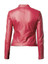 Modish Red Biker Genuine Leather Jacket