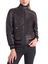 Women’s Black Bomber Biker Leather Jacket