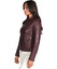 Women Slim Fit Biker Brown Leather Jacket Women Slim Fit Biker Brown Leather Jacket