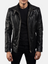 Mens Legacy Black Leather Biker Jacket
