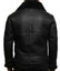 Men's Black Bomber RAF Aviator Jacket with FUR