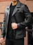 Men’s Authentic Black Motorcycle Leather Jacket Men’s Authentic Black Motorcycle Leather Jacket