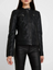 Women Black Cafe Racer Leather Jacket Women Black Cafe Racer Leather Jacket