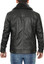 Men's Black Leather Trucker Jacket with Fur Collar Men's Black Leather Trucker Jacket with Fur Collar