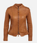 Women's Tan Fitted Real Leather Jacket Women's Tan Fitted Real Leather Jacket