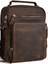Men Vintage Shoulder Genuine Leather Handbag