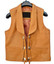 Bonanza Ben Cartwright Tan Brown Lorne Greene Vest Bonanza Ben Cartwright Tan Brown Lorne Greene Vest
