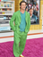 Brad Pitt Bullet Train Premiere Casual Green Suit Brad Pitt Bullet Train Premiere Casual Green Suit