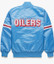 Houston Oilers Light Blue Satin Bomber Jacket