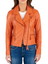 Women's Asymmetrical Motorcycle Orange Leather Biker Jacket Women's Asymmetrical Motorcycle Orange Leather Biker Jacket