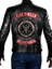 Mens Designer Five Finger Death Punch Black Leather Jacket Mens Designer Five Finger Death Punch Black Leather Jacket