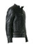 Mens Black Bomber Quilted Leather stylish Jacket