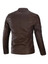 Mens Choco Brown Vintage Leather Jacket
