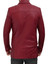 Men’s Maroon Real Leather Blazer Jacket