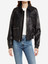 Women’s Black Bomber Leather Jackets