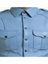 Mens Very Hot Genuine Blue Leather Shirt Mens Very Hot Genuine Blue Leather Shirt