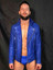 WWE Finn Balor Blue Leather Jacket WWE Finn Balor Blue Leather Jacket