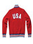 Unisex United States Red Bomber Jacket Unisex United States Red Bomber Jacket