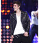 Justin Bieber All Around the World Black Leather Jacket Justin Bieber All Around the World Black Leather Jacket