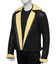 Mens Stylish Shearling Black Leather Jacket