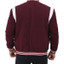Men's Stylish Maroon Varsity Jacket