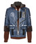 Halloween Carnival Blue Hooded Jacket