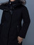 Womens Fitted Down Coat With Removable Bib Womens Fitted Down Coat With Removable Bib