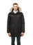 Mens Decent Black Long Hooded Jacket Mens Decent Black Long Hooded Jacket