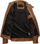 Men's Vintage Stand Collar Motorcycle Leather Jacket Men's Vintage Stand Collar Motorcycle Leather Jacket