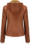 Women’s Winter Warm Hooded Biker Jacket