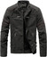 Men's Casual Zipper Pockets Biker Jacket