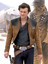 A Star Wars Story Alden Ehrenreich Solo Leather Jacket