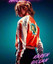 Karen Gillan Gunpowder Milkshake Orange Bomber Jacket