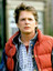 Back To The Future Marty Mcfly Erect 1985 Red Vest