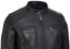 Men's Jacket Black Cafe Racer Real Leather Jacket For Men