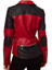 Red and Black Leather Motorcycle Jacket
