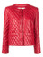 Women's Quilted Red Jacket