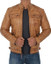 Mens Cafe Racer Motorcycle Real Leather Brown Jacket Mens Cafe Racer Motorcycle Real Leather Brown Jacket