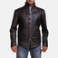 Men's Distressed Brown Leather Jacket