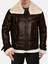 Men's Champ Deep Brown Shearling Leather Jacket