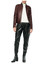 womens Dark Brown Real Leather jacket